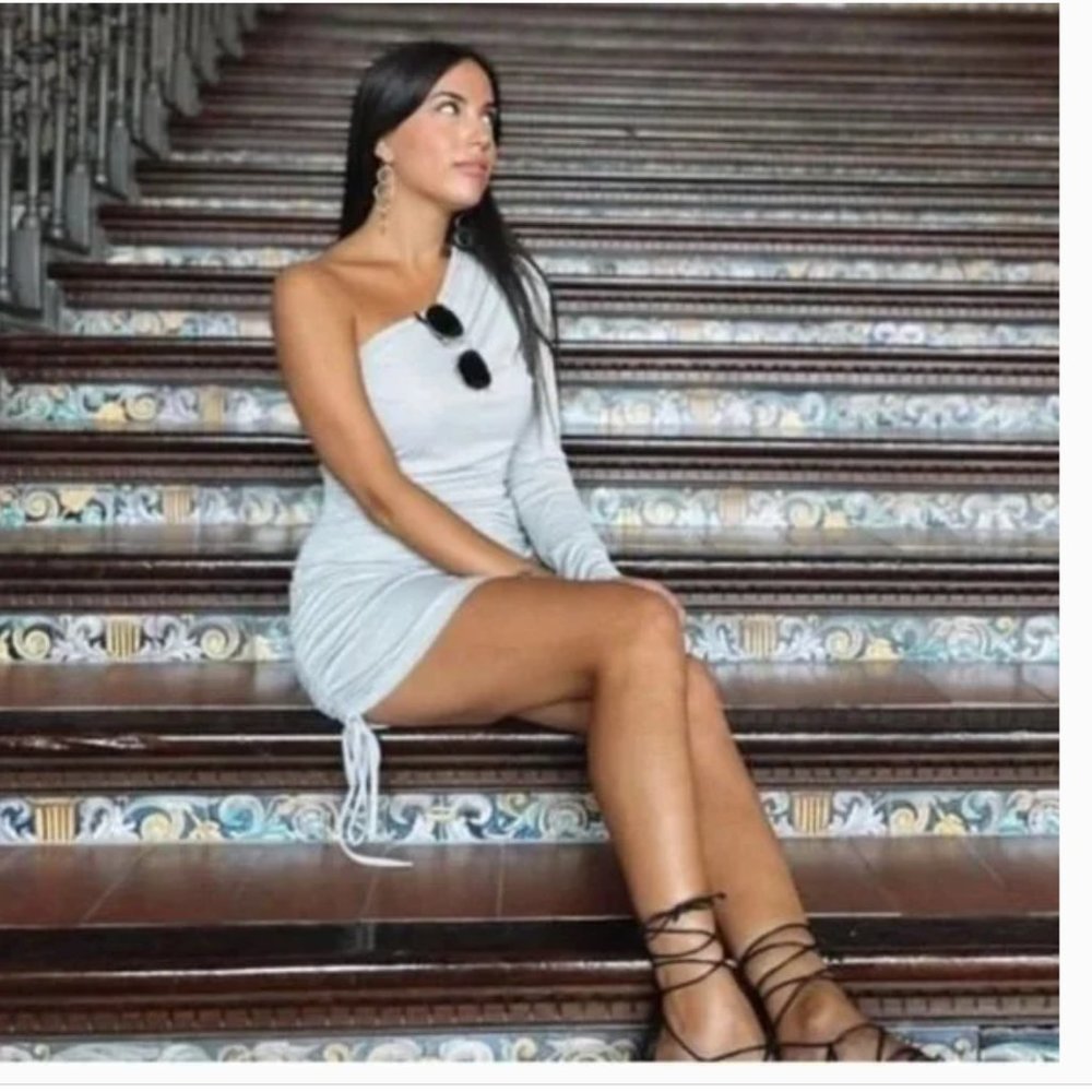 ZARA One Shoulder Asymmetrical Ruched Bodycon Stretch Fully Lined Dress $69.90 - Picture 4 of 9